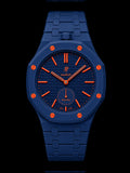 SNAPWATCH ROYAL POP WRIST CONVERSION CASE & BRACELET COMBO — NAVY ORANGE
