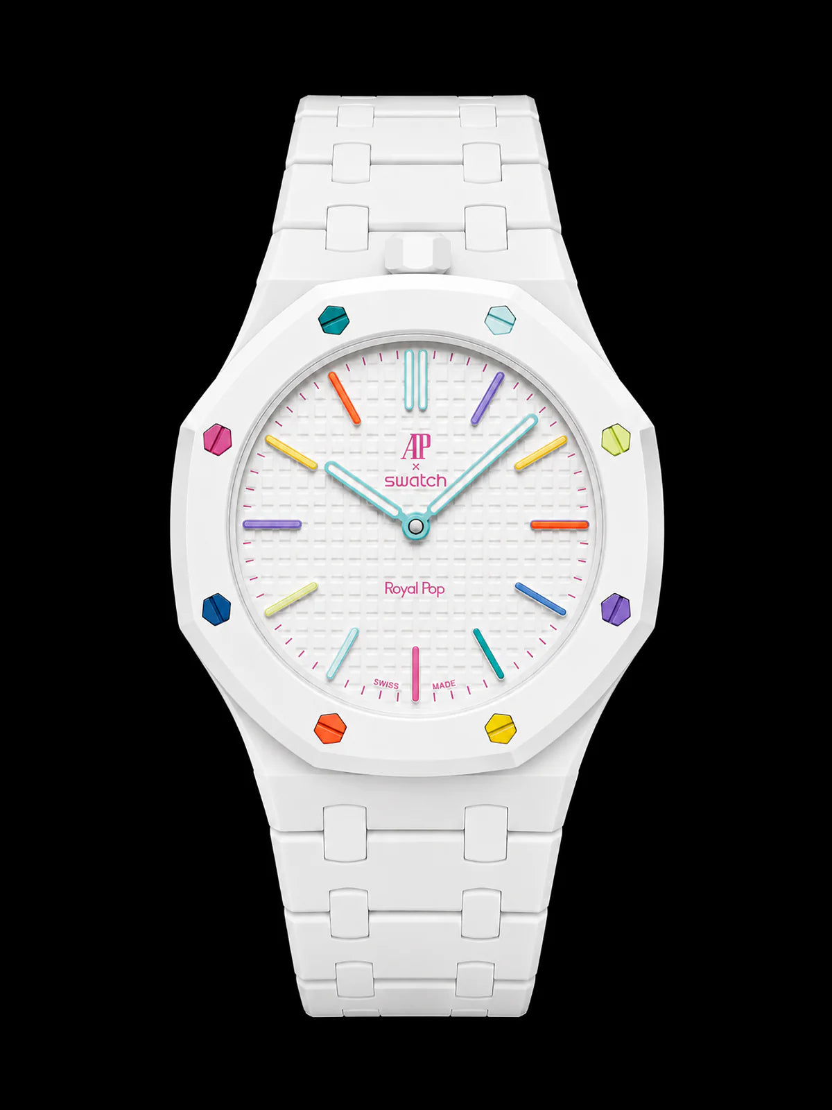 SNAPWATCH ROYAL POP WRIST CONVERSION CASE & BRACELET COMBO — ROYAL POP MULTI
