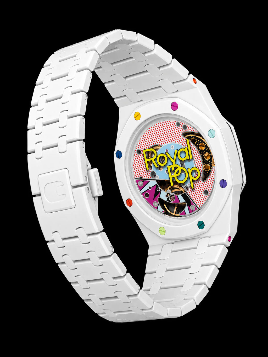 SNAPWATCH ROYAL POP WRIST CONVERSION CASE & BRACELET COMBO — ROYAL POP MULTI
